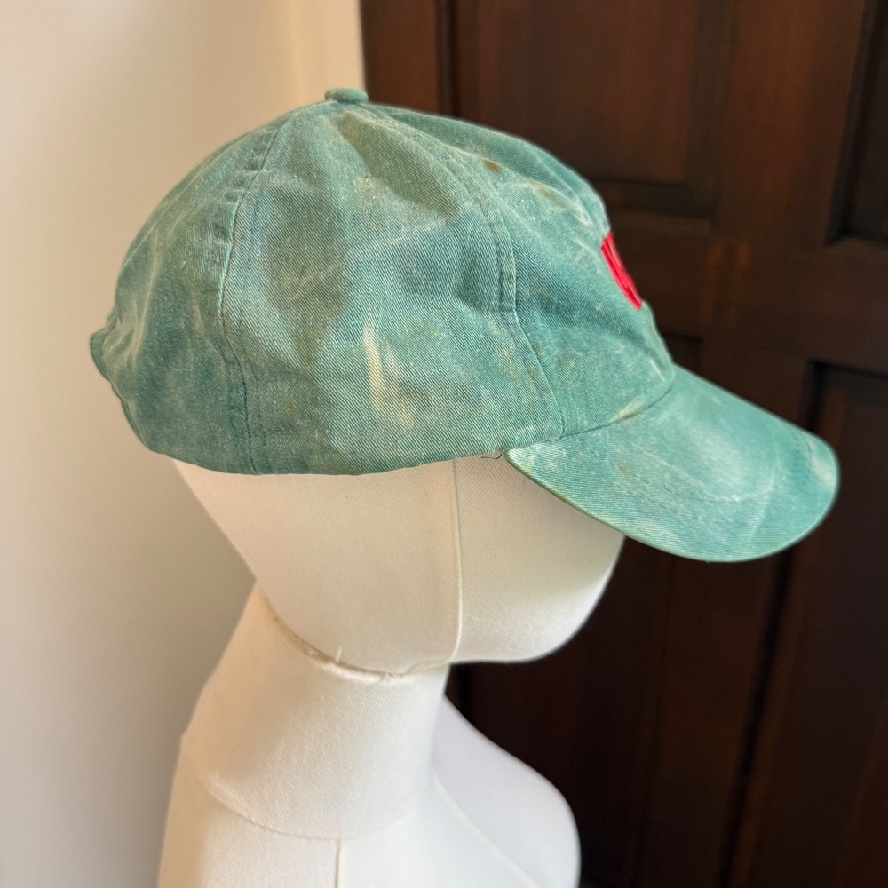 Vintage Vail 1999 Alpine World Ski Championships Strap Back Hat Merkley Teal - Picture 4 of 8